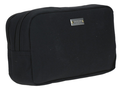 Cosmetiquera Chenson Pro Para Hombre Cp65579-3 Color Negro Diseño De La Tela Liso