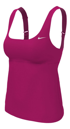 Nike Essentials Tankini Cuello Redondo Femenino Xl Rosa