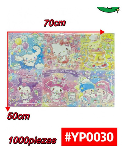 Rompecabezas 1000 Piezas  Hello Kitty 