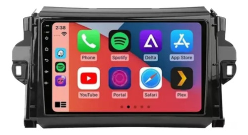 Radio 9 Pulgada Android Auto Carplay Toyota Fortuner 2015-20