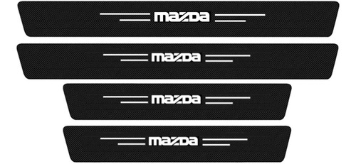 Protector De Piso Lateral Estribo Logo Mazda