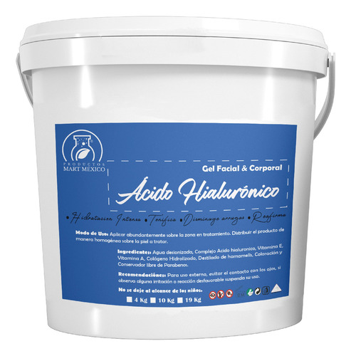 Gel Hidratante De Ácido Hialurónico 10 Kilos Momento De Aplicación Día/noche Tipo De Piel Todo Tipo De Piel
