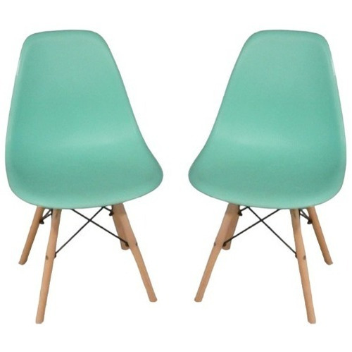 Silla De Comedor Eames  Grupo Sl  Varios Colores, 2 Unidades