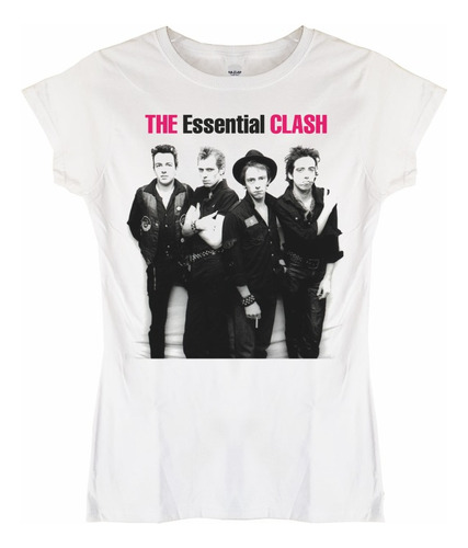 Polera Mujer The Clash Essential Punk Abominatron
