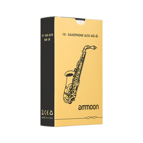 Ammoon Saxofón Alto Saxofón Cañas Tradicionales Fuerza 3.0,