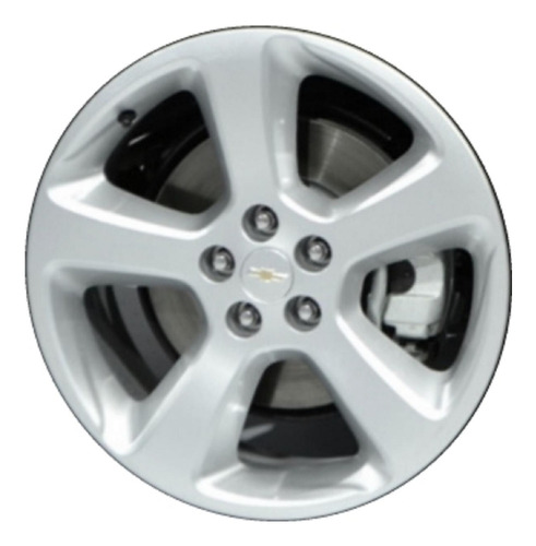 Llantas 18 Chevrolet Tracker Aleacion 5 Rayos 100% Color Plateado