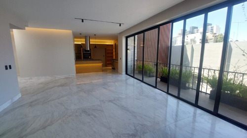Departamento En Renta En Col. San José Insurgentes, Expatriados, Roof Garden Propio, 4 Recámaras
