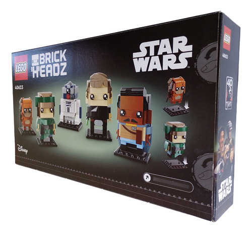 Lego Brickheadz Star Wars Battle Of Endor Heroes 40623 (Usado)