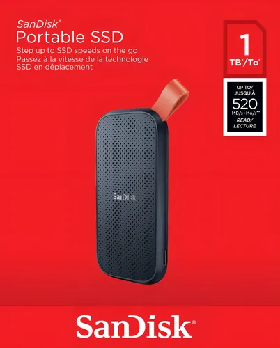 Disco Externo Ssd 1tb Sandisk E30 Usb C 3.2 Portatil Cta