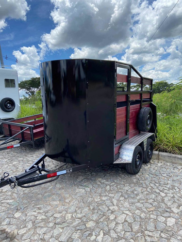 Trailer Carretinha Reboque 2 Cavalos 0km Direto Da Fábrica