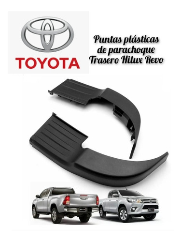 Esquinas De Parachoque Hilux Revo 2016 2017 2018 2019 2020 