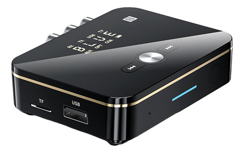 Receptor Transmisor Bluetooth 5,0 Con Control Remoto 2 En 1
