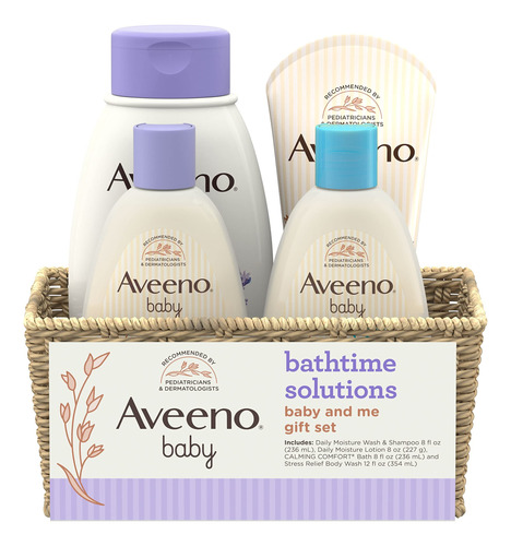 Set De Regalo Para Prevenir La Piel Seca Aveeno Baby Daily .