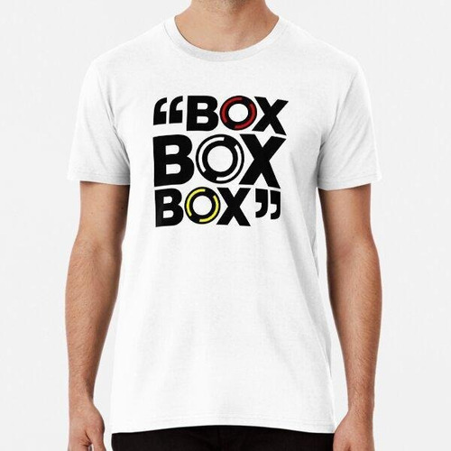 Remera  gran Aspecto Y Diseño 100% Personalizado Box Box Box