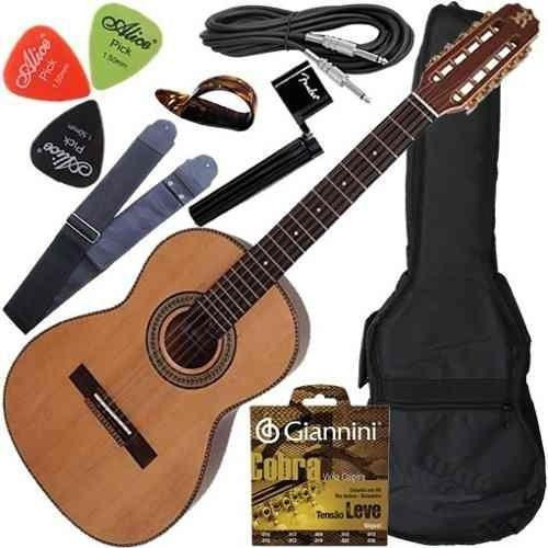 Kit Viola Rozini Eletroacústica Ativa Presença Brasil Rv115