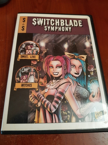Switchblade Symphony - Sweet,live Witches - Dvd  Usado