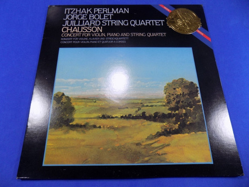 Itzhak Perlman Concert For Violin, Piano And.. Vinilo Lp Usa (Usado)