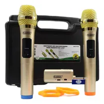 Comprar Microfonos Inalambricos Uhf Radox 490-470 35mts De Alacance