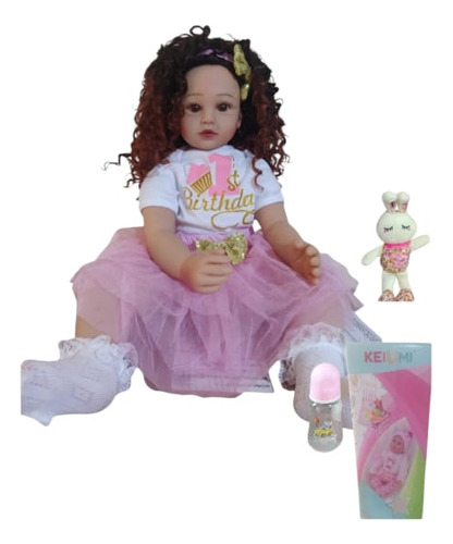 Muñecas 60 Cms, Interactivas, Vinil Silicona
