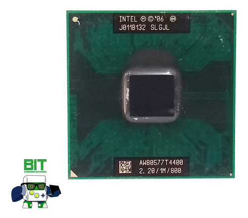 Procesador Notebook Intel Pentium T4400 Slgjl