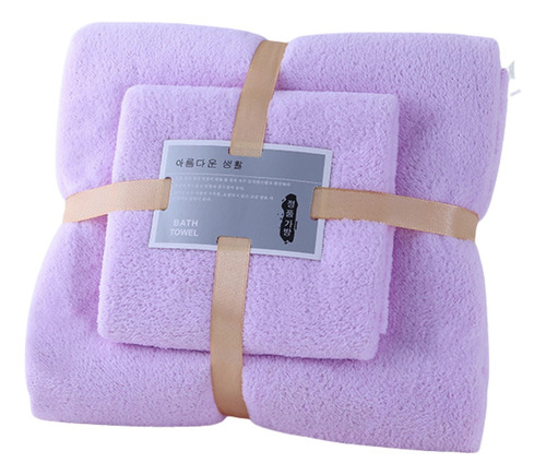 Set De Toallas De Baño De Microfibra Ultra Suaves
