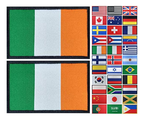 Parche De Velcro - Jbcd - Bandera Irlanda