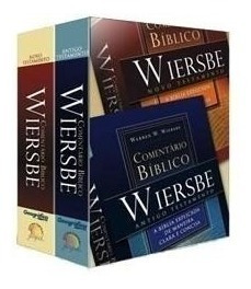 Comentário Bíblico Wiersbe 2 Volumes At E Nt Frete Grátis