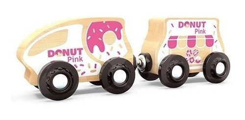 Imagen 1 de 3 de Trencity Vehículo Donut Pink - Tienda Oficial -