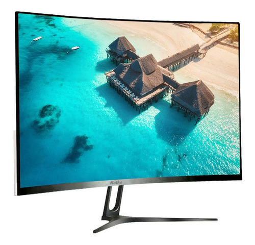 Imagen 4 de 8 de Monitor Kolke Curvo Led Full Hd 23.6 1920 X 1080 / 60hz. Loi