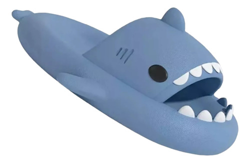 Sandalia Tiburon Comodas Eva Dama Hombre Shark Chancla 4cm