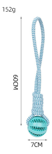 Juguete Para Masticar Con Cuerda Y Pelota Para Bola De 7cm