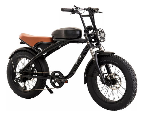 Bicicleta Elétrica Street Go S14 Aro 20 750w 960wh Preto