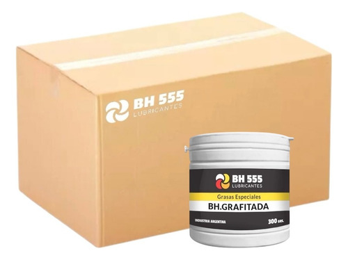 Bh 555 Grasa Grafitada 300 Gr X 10u Pack Mayorista