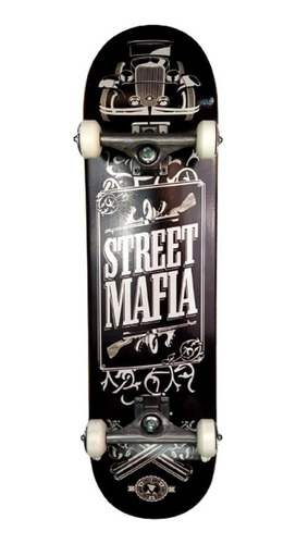 Skate Montado Profissional Street Mafia 8.0