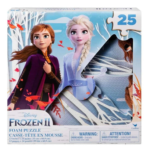 Rompecabezas Frozen De 25 Piezas.