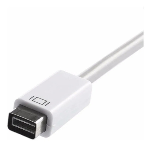 Cable Adaptador De Vídeo Mini Dvi A Vga Para Apple Macbook 