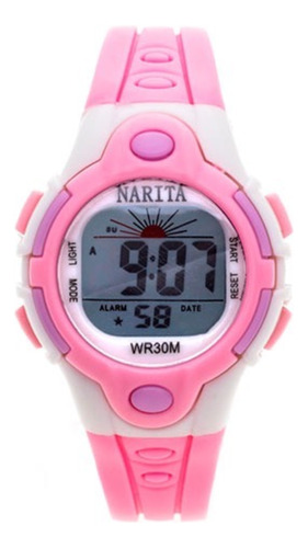 Reloj Narita Sport Watch Cronómetro Alarma Niños Garantía