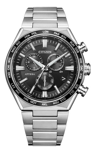 Reloj Citizen Cb5966-69e Atessa Atómico/súper Titanio Luxury