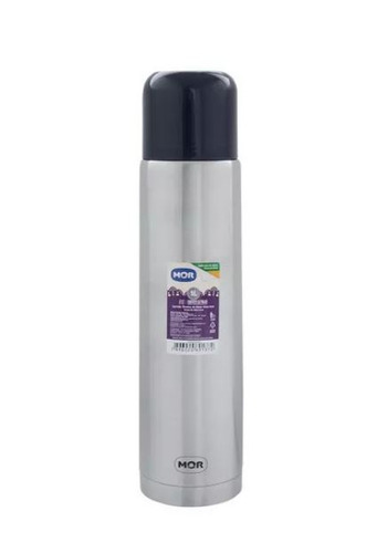 Termo Mor Total Inox Fit - 1 L - Gris