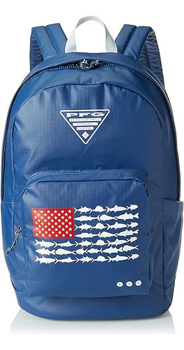 Columbia Mochila Unisex Pfg Phg Zigzag 22l, Carbono/bandera