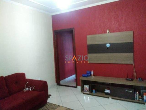 Imagem 1 de 6 de Casa Com 1 Dormitório À Venda, 47 M² Por R$ 170.000,00 - Jardim Novo Ii - Rio Claro/sp - Ca0550