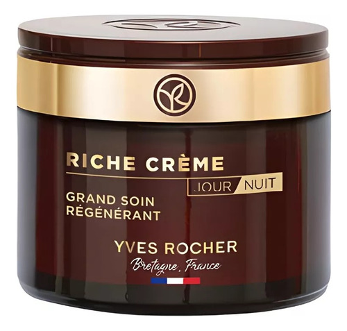 Crema Facial Nutri Extra Regeneradora Día Noche Yves Rocher.