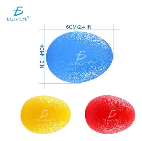 Pelotas Antiestrés Kit 5 Bolas De Ejercicio, Terapéuticas.