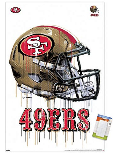 Trends International Nfl San Francisco 49ers - Drip Helmet 2