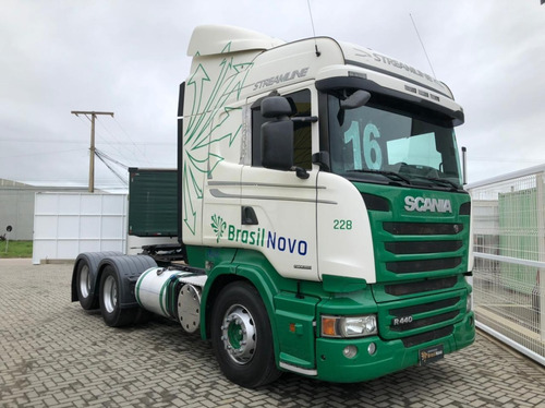 Scania Highline Streamline R440 6x2 2016 Automático Completo