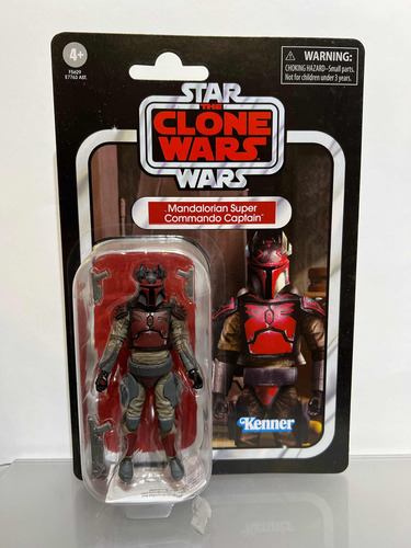 Mandalorian Super Commando Captain Star Wars Tvc Hasbro (Usado)