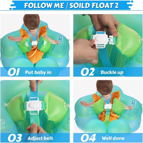 Imagen 5 de 6 de Flotador De Natación Para Bebé Con Toldo Upf50+ C,n,r.
