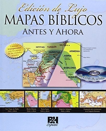 Mapas Biblicos Antes Y Ahora Edicion De Lujo - Rose