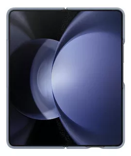 Funda protectora de piel para Samsung Galaxy Z Fold5 - Azul claro