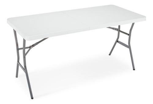 Mesa Plegable De 1.52 Mts Swiss Armor Color Blanco